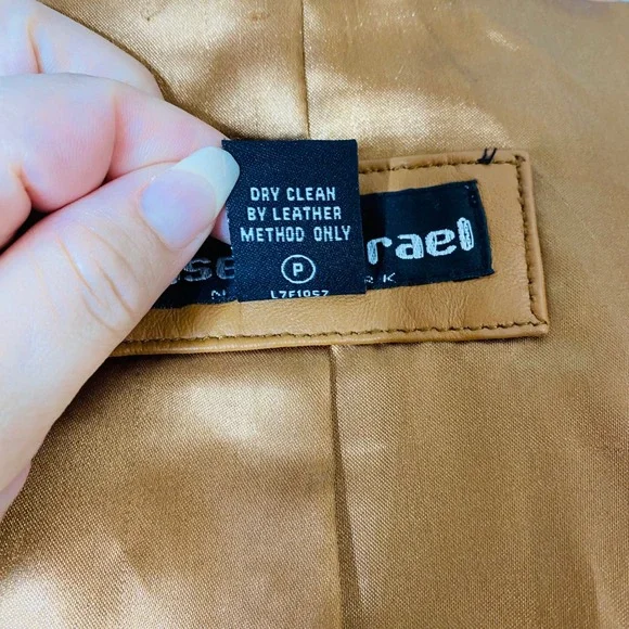 Joseph Israel New York Lamb Leather Western Fringe Jacket Women's Size L - Picture 9 of 10